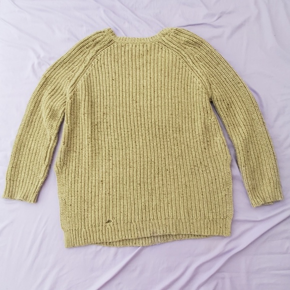 Wildfox Dusk Distressed Knit Sweater - Picture 5 of 6